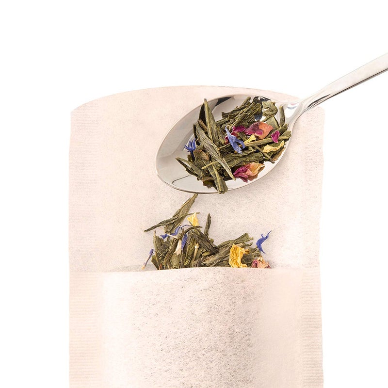 finum Pack of 4 Finum Large Disposable 100 Count Tea Filter Bags - Image 2
